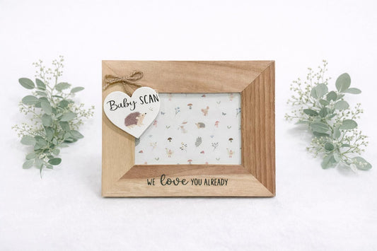 Baby Journal & Keepsake Frame Set - Personalised Baby Gift Box