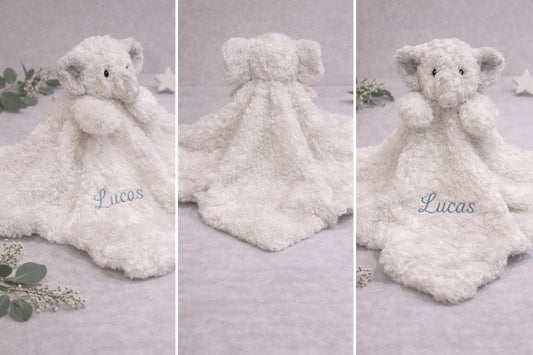 Personalised Elephant Baby Gift Set