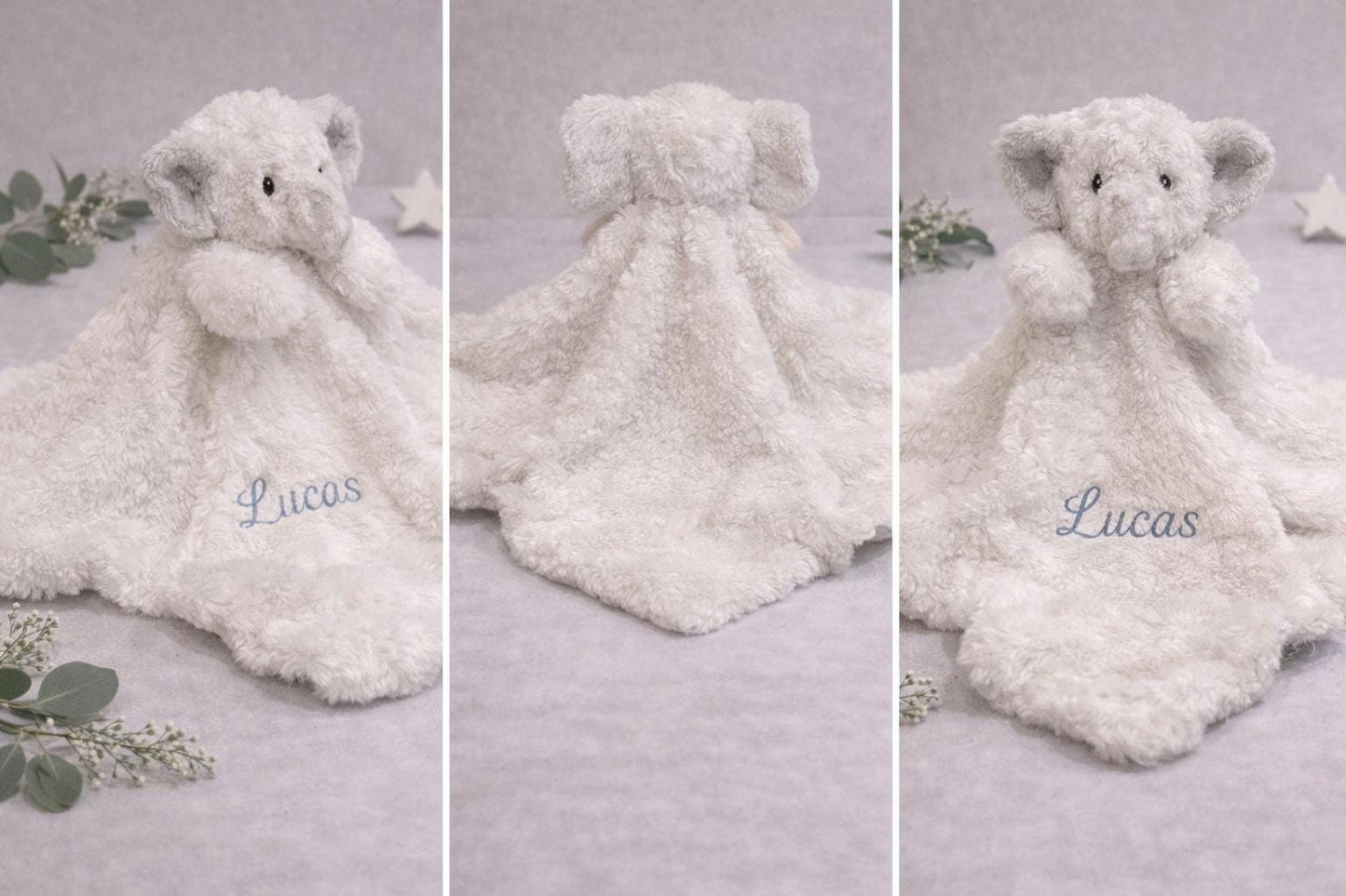 Personalised Elephant Baby Gift Set