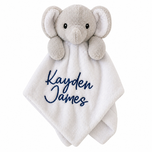 Personalised Elephant Comforter