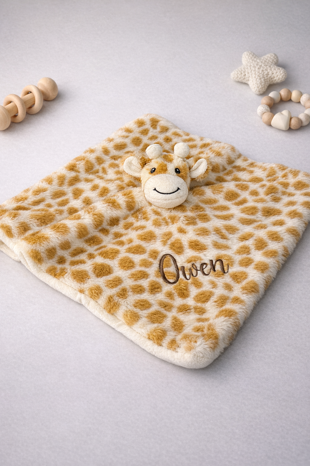 Personalised Giraffe Baby Gift Box