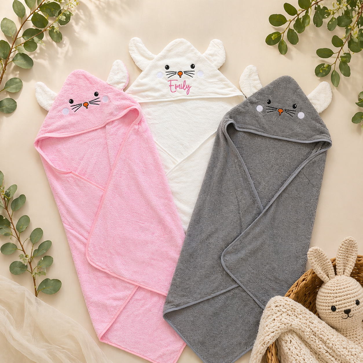 Personalised Baby Towels