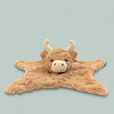 Personalised Highland Cow Baby Gift Set