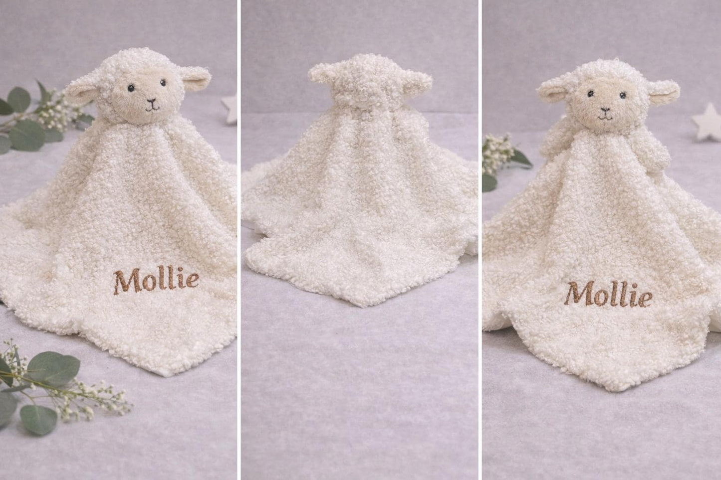 Personalised Lamb Baby Gift Set
