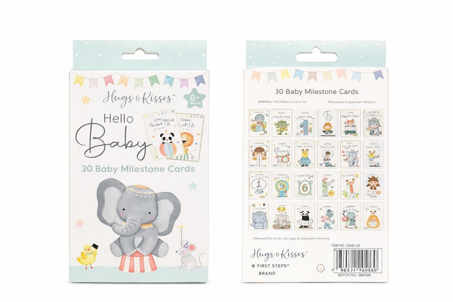 Personalised Giraffe Baby Gift Box