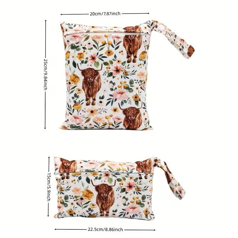 Personalised Highland Cow Baby Gift Set